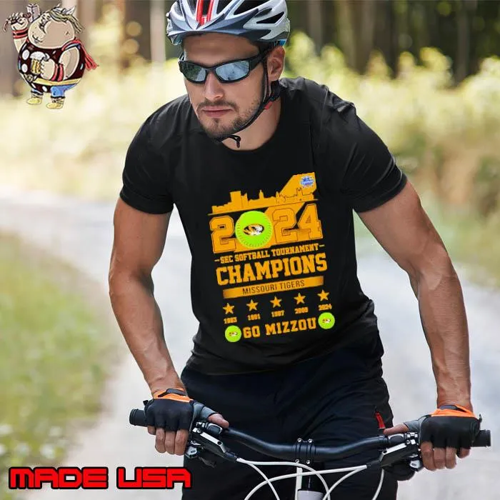 2024 SEC Softball Tournament Missouri Tigers Go Tigers CHampions Go Mizzou s Unisex
