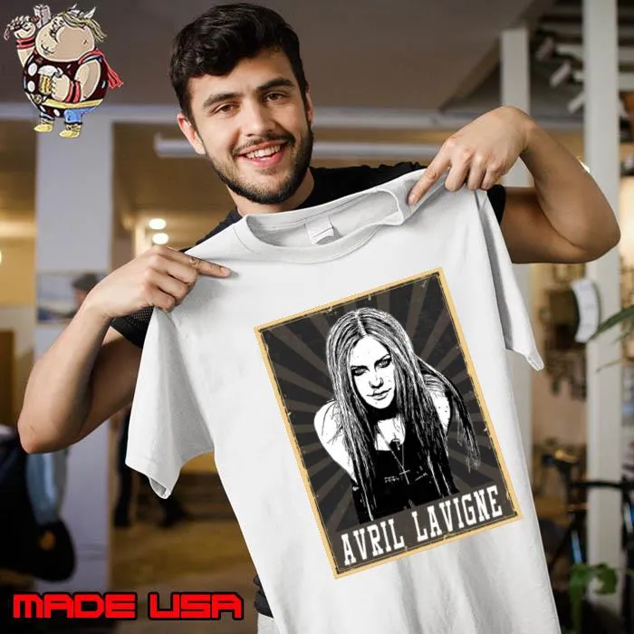 80s Style Avril Lavigne Canadian singer-songwriter musician in the development T-Shirt Unisex