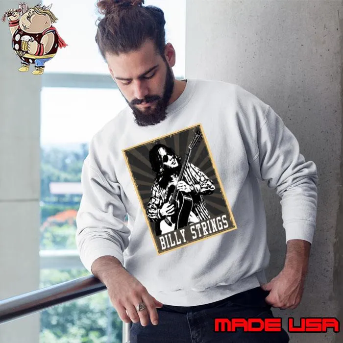 80s Style Billy Strings American guitarist and bluegrass musician T-Shirt Sweatshirt