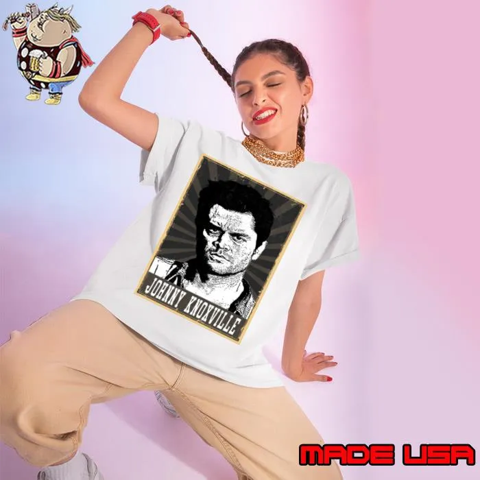 80s Style Johnny Knoxville American stunt performer actor producer and screenwriter T-Shirt