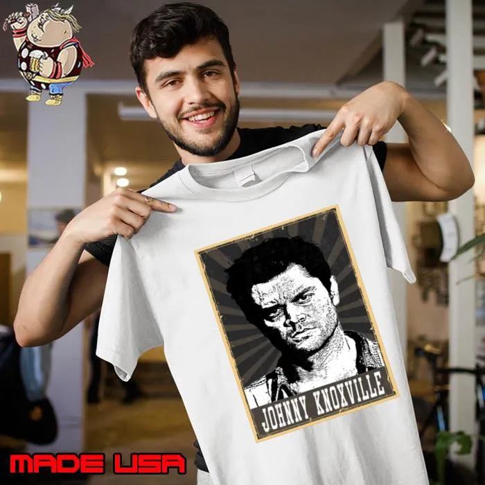 80s Style Johnny Knoxville American stunt performer actor producer and screenwriter T-Shirt Unisex