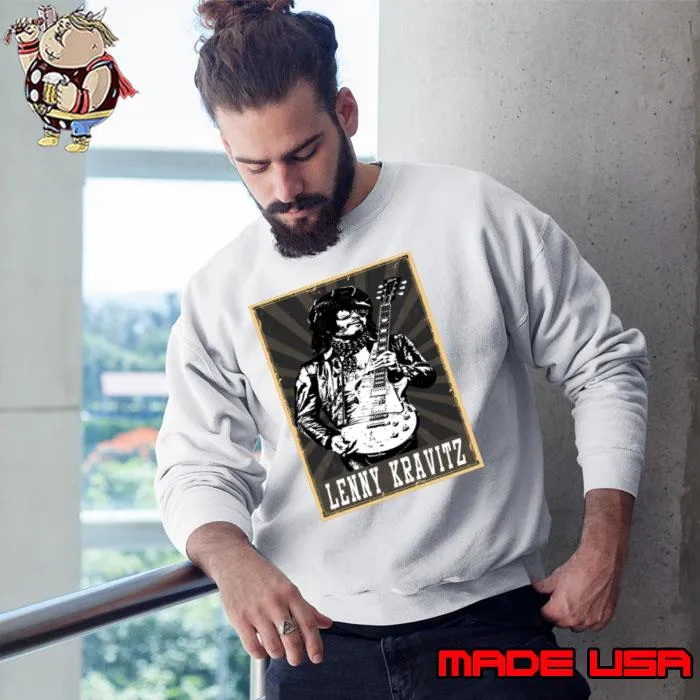 80s Style Lenny Kravitz American singer-songwriter multi-instrumentalist and actor T-Shirt Sweatshirt
