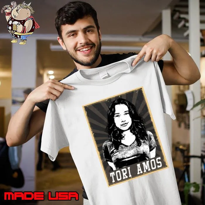 80s Style Tori Amos American singer-songwriter and pianist T-Shirt Unisex
