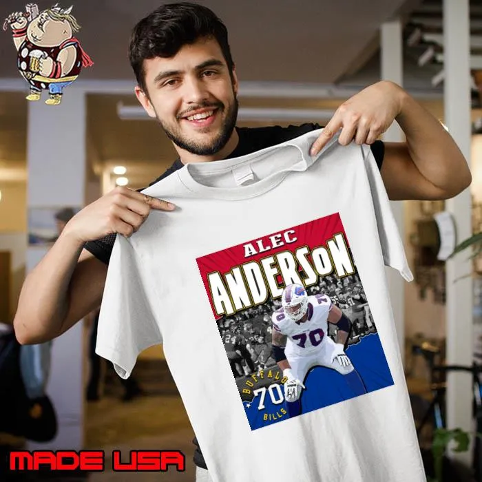 Alec Anderson American football offensive guard for the Buffalo Bills T-Shirt