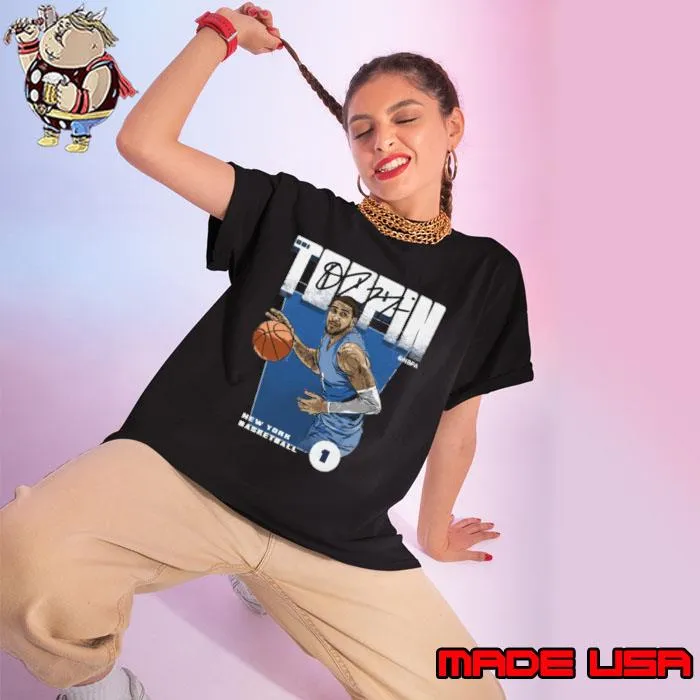 American professional basketball player obi toppin premiere T-Shirt