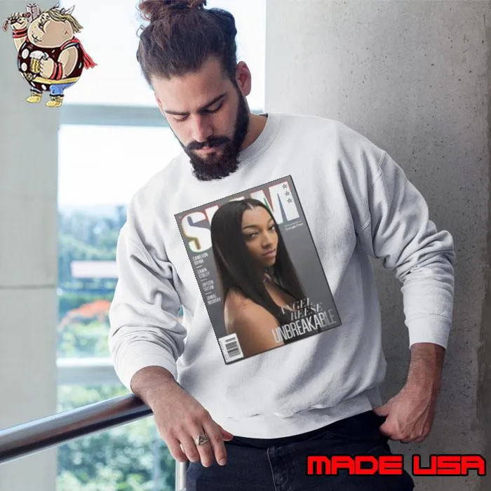 Angel Reese Unbreakable On The Slam 250 Magazine Latest Cover Issue Poster Shirt Sweatshirt