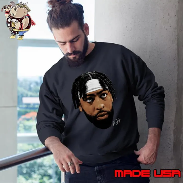 Anthony Davis Big Face American professional basketball player T-Shirt Sweatshirt