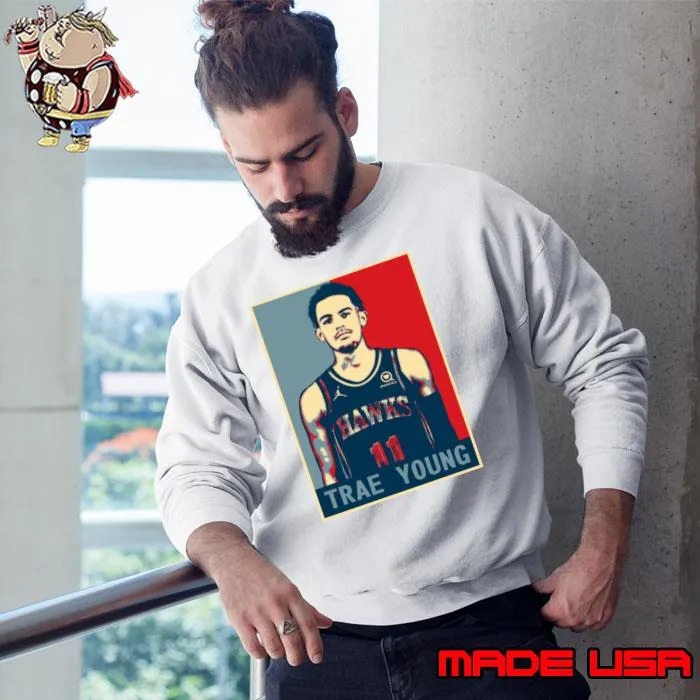 Atlanta Hawks Trae Young American professional basketball player T-Shirt Sweatshirt