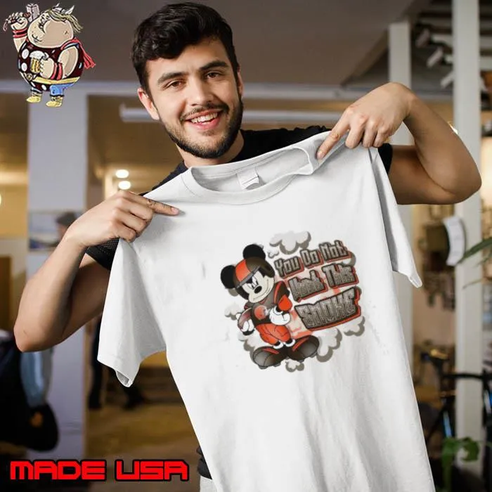 Awesome mickey Mouse Cleveland Browns NFL You Do Not Want This Smoke 2024 Shirt Unisex