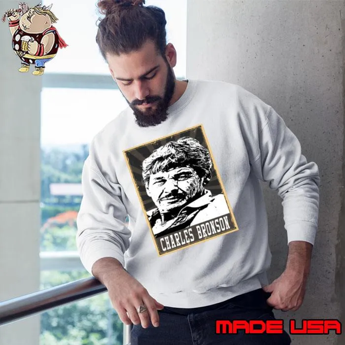 Charles Bronson American actor known for his roles in action films T-Shirt