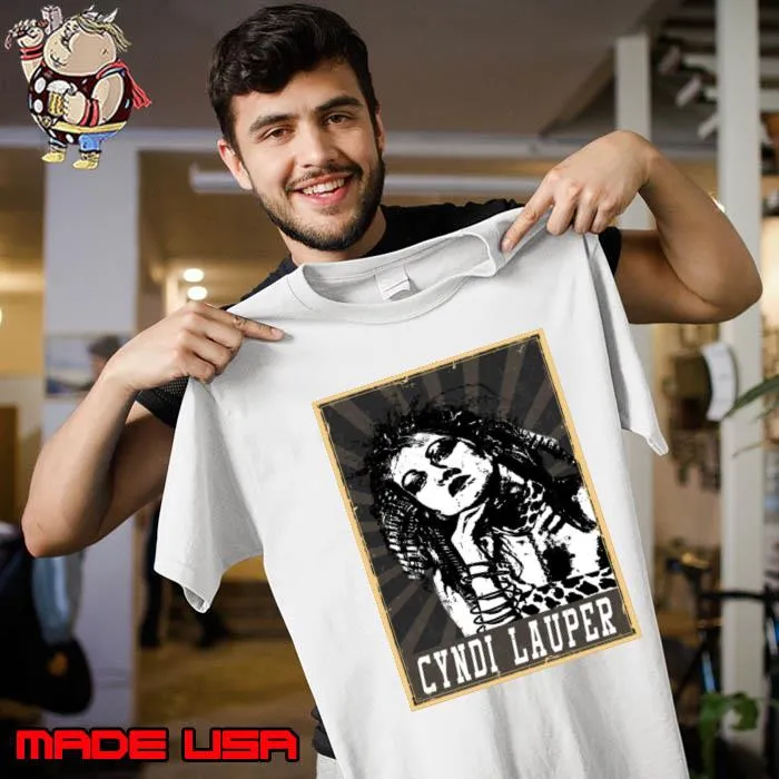 Cyndi Lauper American singer songwriter actress, and activist T-Shirt Unisex