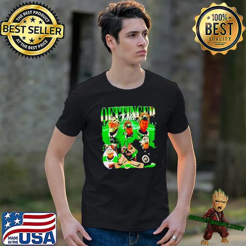 Dallas Stars Jake Oettinger hockey NHL s Unisex