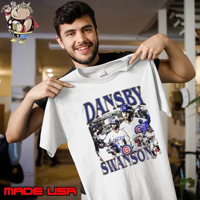 Dansby Swanson Chicago Cubs 2024 shirt
