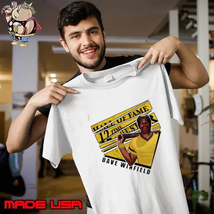 Dave Winfield English semi-professional footballer San Diego Chopped T-Shirt Unisex