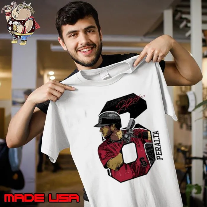David Peralta Venezuelan professional baseball outfielder Arizona Offset T-Shirt Unisex