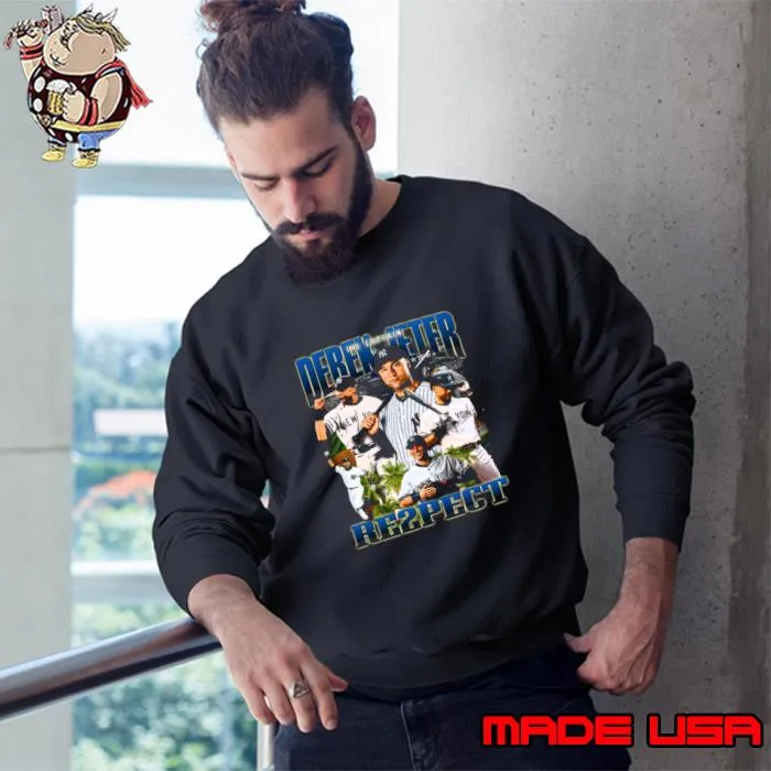 Derek Jeter The Captain American former professional baseball shortstop T-Shirt Sweatshirt