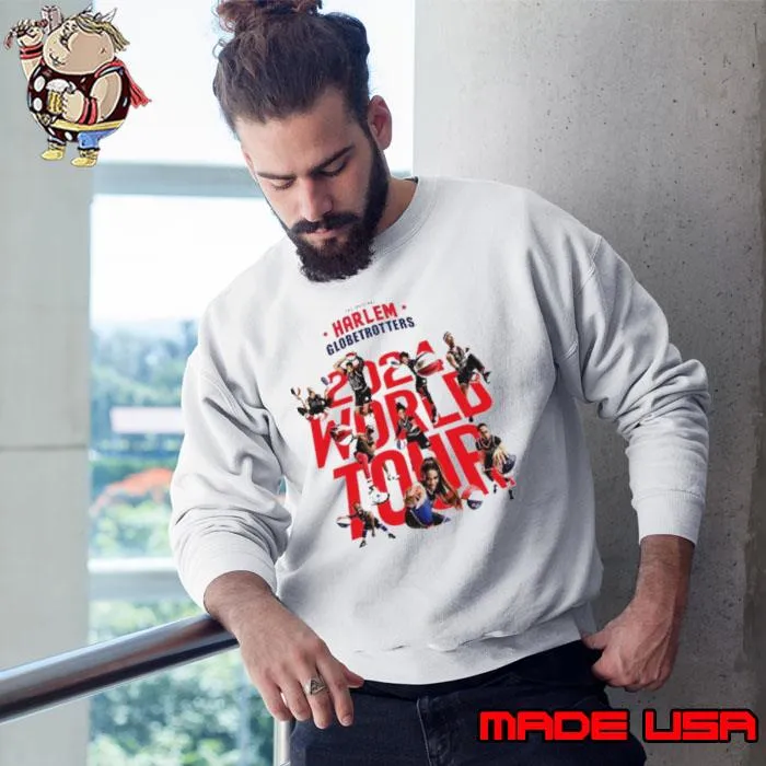 Harlem Globetrotters World Tour 2024 Shirt Sweatshirt