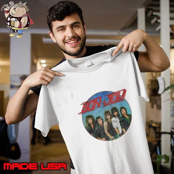 Have a Nice Day 80s jovi bon American rock band T-Shirt Unisex