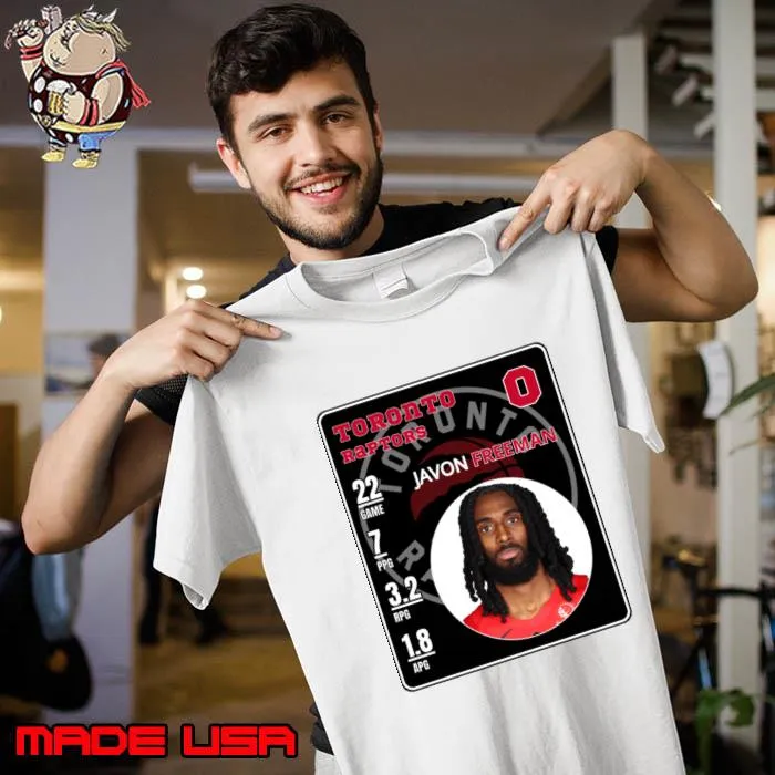 Javon Freeman American professional basketball player for Toronto Raptors T-Shirt Unisex