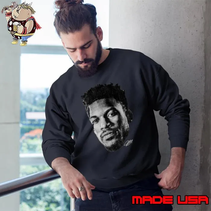 Jimmy Butler Big Face American professional basketball player T-Shirt Sweatshirt