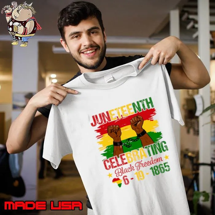Juneteenth Celebrating Black Freedom 1865 African American T-Shirt