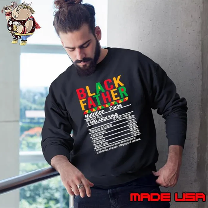 Juneteenth Dad Black Father Dope Black Dad King Father's Day T-Shirt Sweatshirt