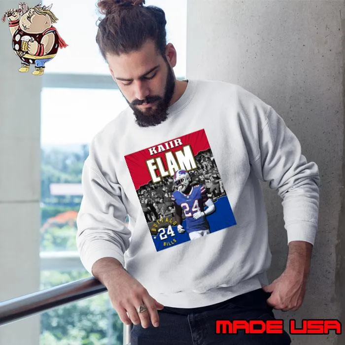 Kaiir Elam American football cornerback for the Buffalo Bills T-Shirt Sweatshirt