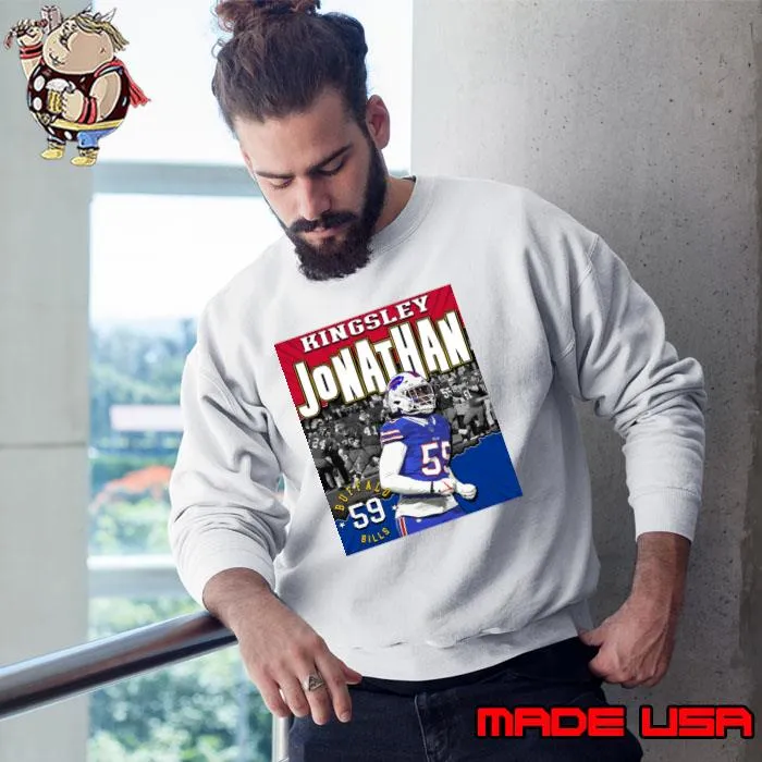 Kingsley Jonathan Nigerian-born American football defensive end for the Buffalo Bills T-Shirt Sweatshirt