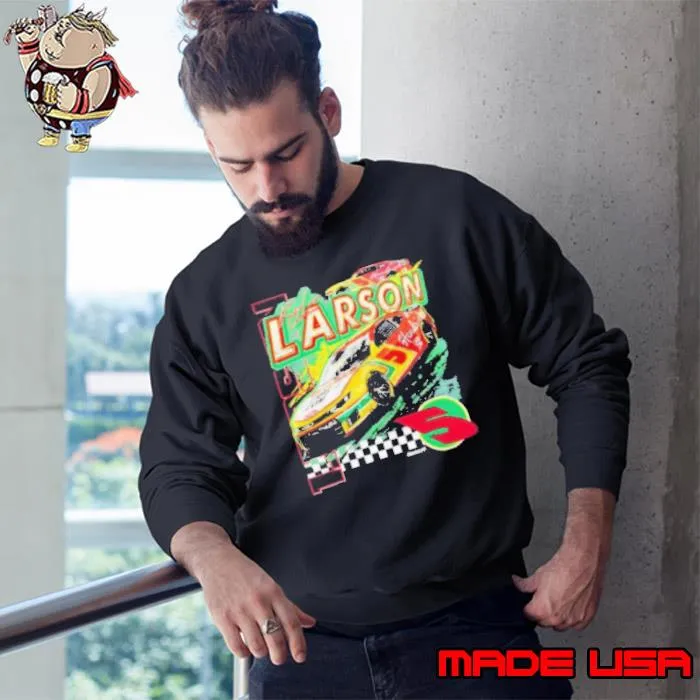 Kyle Larson Hendrick Motorsports Team signature s Sweatshirt