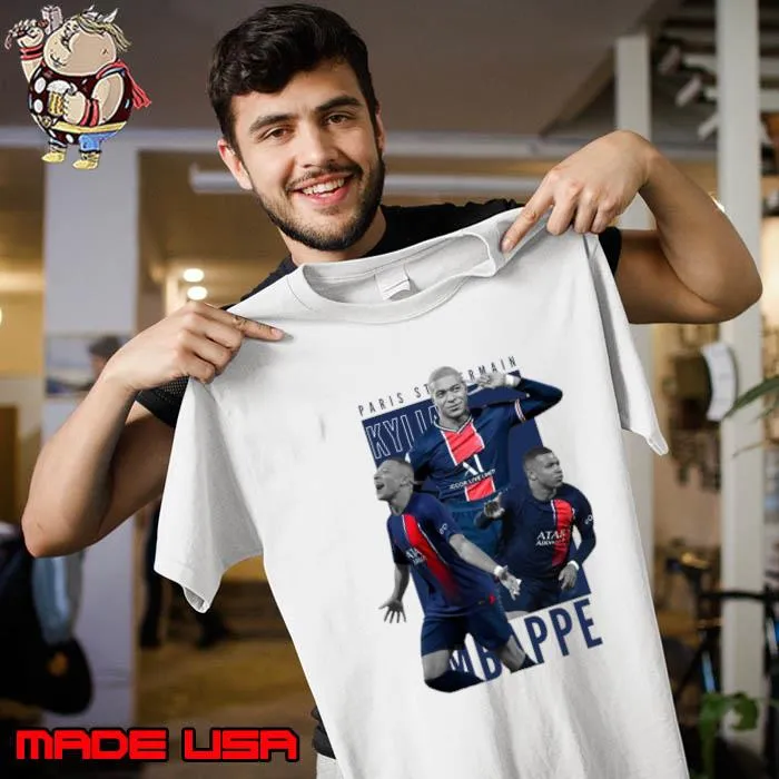 Kylian Mbappe French professional footballer Paris Saint-GermainT-Shirt Unisex