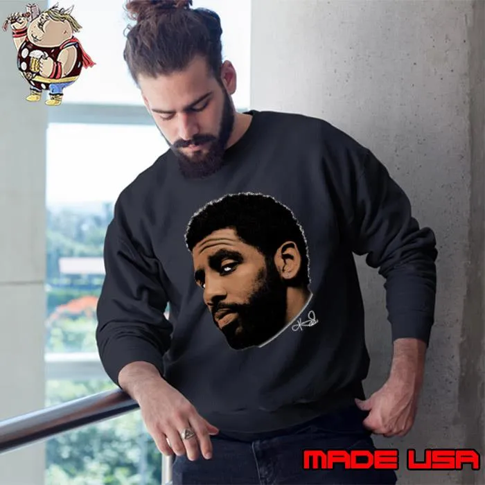 Kyrie Irving Big Face an American professional basketball T-Shirt Sweatshirt