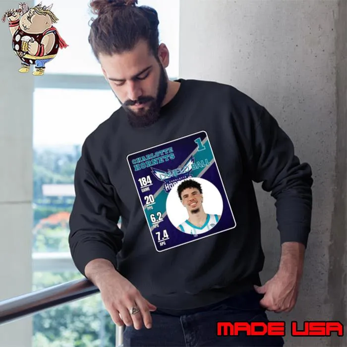 LaMelo Ball American professional basketball player Charlotte Hornets T-Shirt Sweatshirt