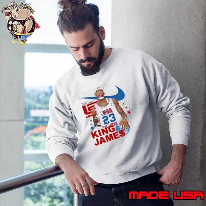 LeBron James King James American professional basketball player T-Shirt Sweatshirt