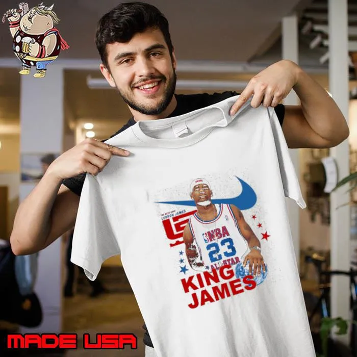 LeBron James King James American professional basketball player T-Shirt Unisex