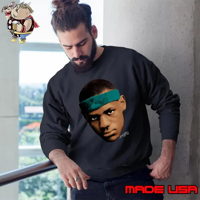 Lebron James Young Big Face American professional basketball T-Shirt Sweatshirt