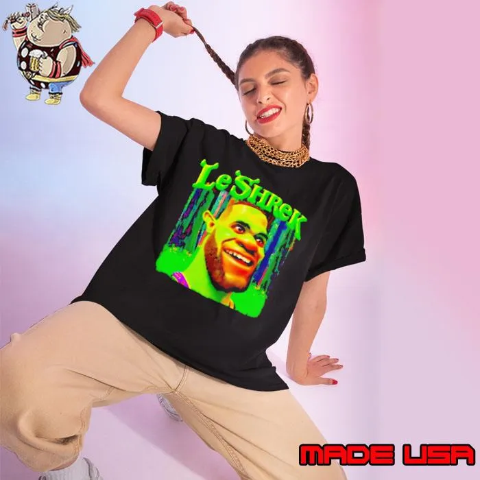LeShrek LeBron James funny s Ladies tee