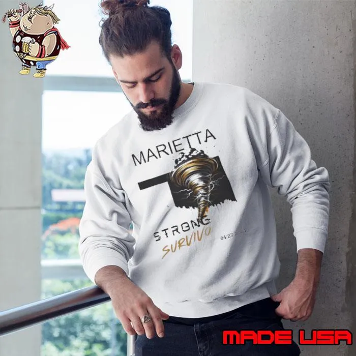 Marietta Strong Survivor 2024 s Sweatshirt