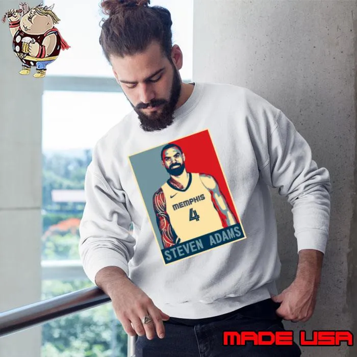 Memphis Grizzlies Steven Adams New Zealand professional basketball player T-Shirt Sweatshirt