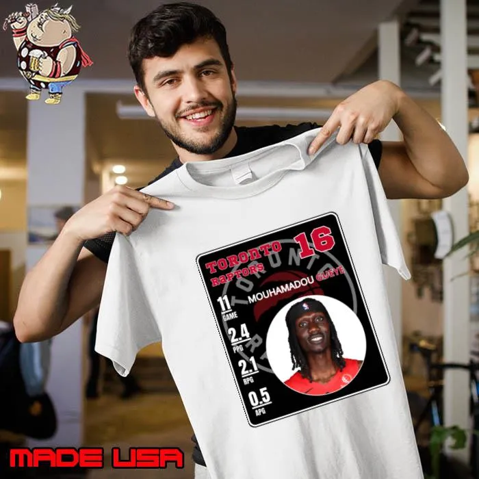 Mouhamadou Gueye American professional basketball player for the Toronto Raptors T-Shirt Unisex