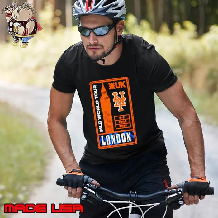New York Mets 2024 MLB World Tour UK London Series shirt