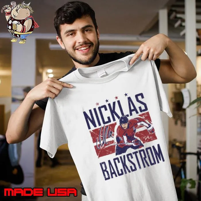 Nicklas Backstrom Washington Bars Swedish professional ice hockey centre T-Shirt Unisex