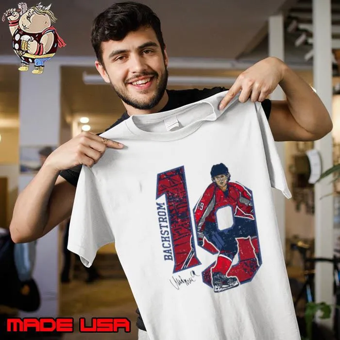 Nicklas Backstrom Washington Offset Swedish professional ice hockey centre T-Shirt Unisex