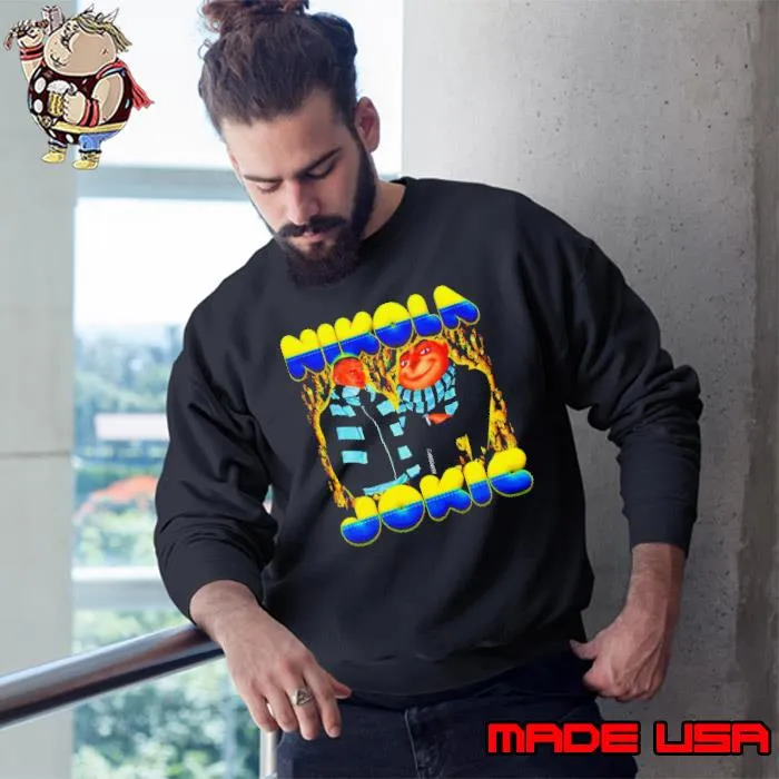Nikola Jokic Gru s Sweatshirt