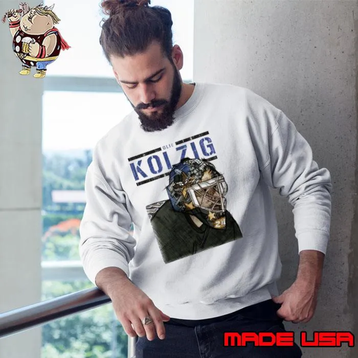 Olie Kolzig Washington Sketch South African-born German former professional ice hockey goaltender T-Shirt Sweatshirt