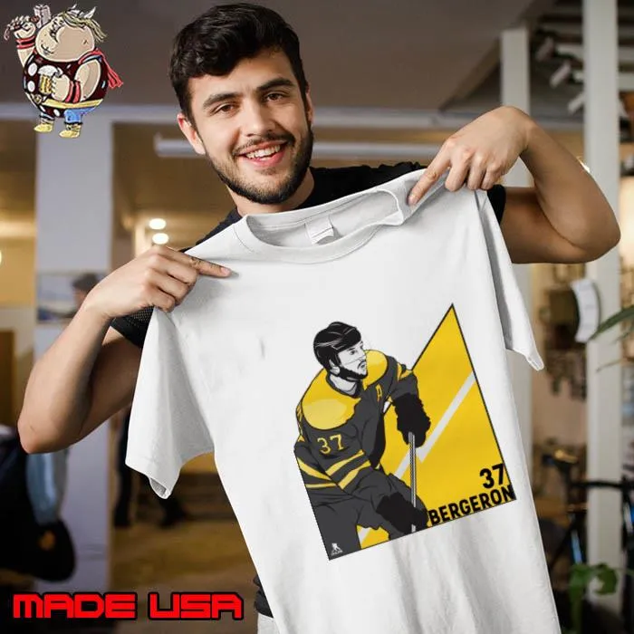 Patrice Bergeron Canadian former professional ice hockey centre Boston Angle T-Shirt Unisex
