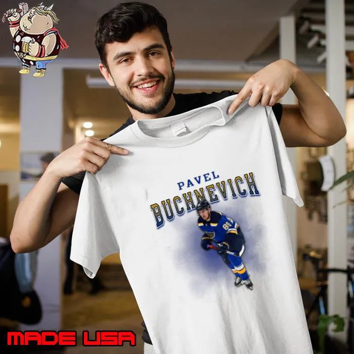 Pavel Buchnevich Russian professional ice hockey forward for the St. Louis Blues T-Shirt Unisex