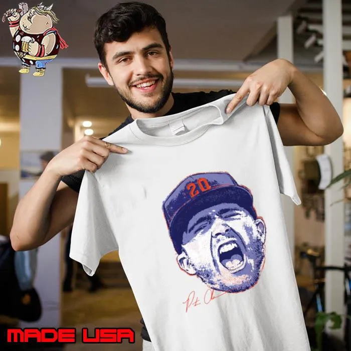 Pete Alonso American professional baseball first baseman New York M Scream T-Shirt Unisex