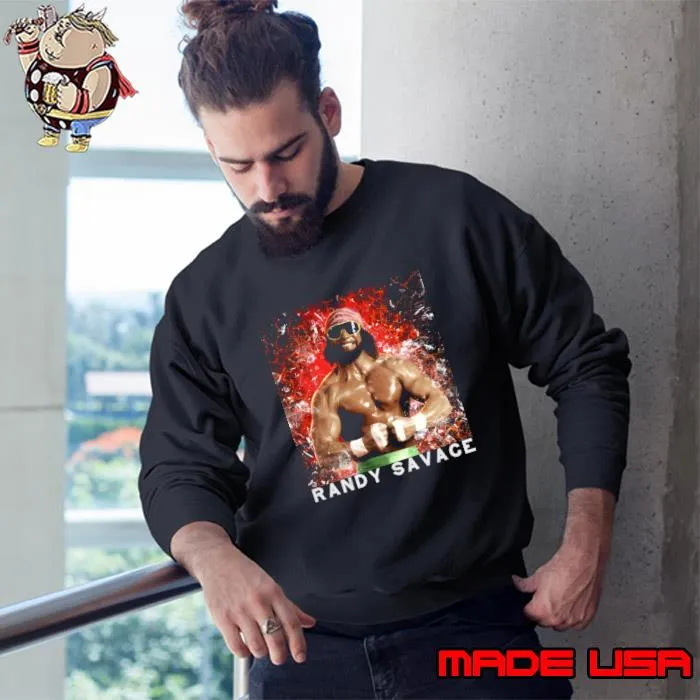 Randy Savage American professional wrestler rapper and professional baseball player T-Shirt Sweatshirt