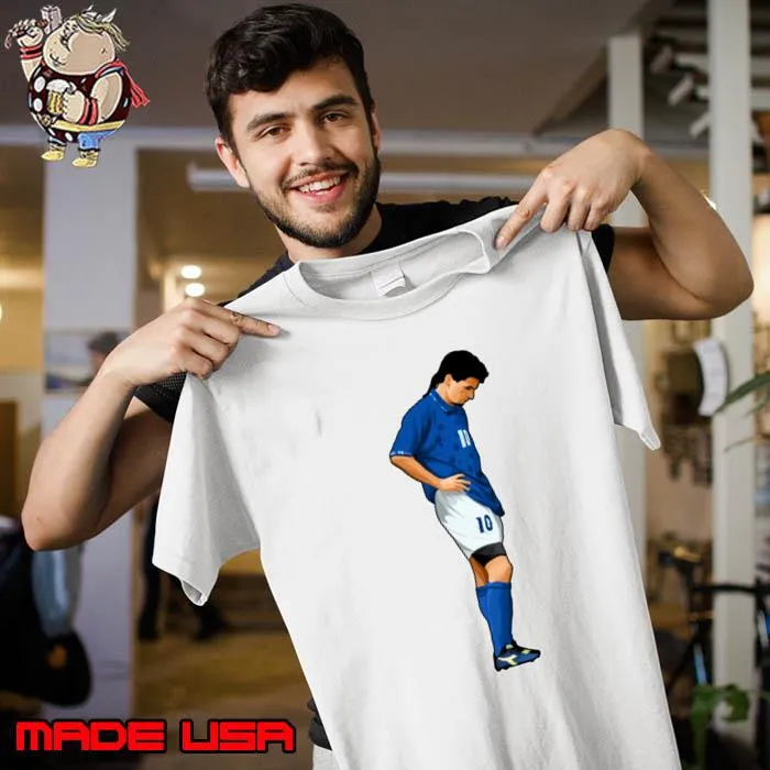 Roberto Baggio #10 Miss The Penalty Italian former professional footballer T-Shirt