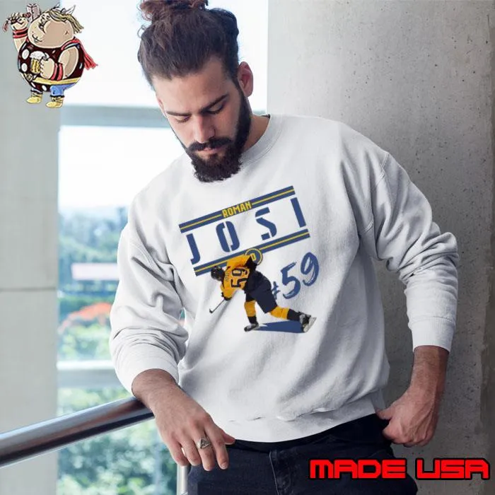 Roman Josi Swiss professional ice hockey defenceman Nashville Play T-Shirt Sweatshirt